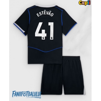 Chelsea Estevao Willian #41 Echipament de Fotbal Replică 2025-26 Copii Treilea (+ Șorturi)